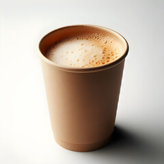 package, natural, box, product, material, open, hot, empty, latte, eco, cap, drink, cup, background, closeup, mockup, food, disposable, takeaway, brown, packaging, mock up, cardboard, white, paper, 