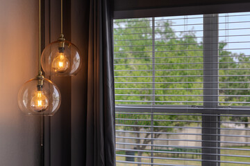 Warm light decorative spherical lamps