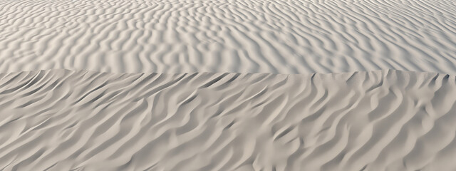 Obraz premium Serene Sand Dunes Wave Patterns