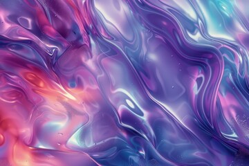 Obraz premium Radiant holographic marble pattern backdrop