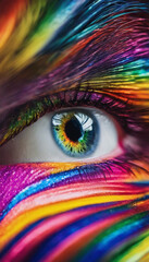 Captivating Kaleidoscope The Mesmerizing Charm of Rainbow Eyes