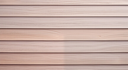 Photo of beige vinyl siding texture, closeup view against a flat background. The texture resembles...