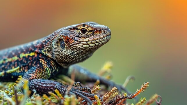 Wood Lizard Lacerta dugesii