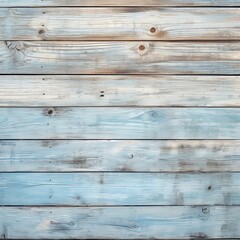 Obraz premium Vintage Blue Wooden Planks Texture