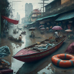 major flood, extreme weather