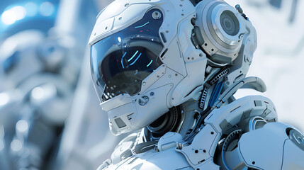 Mechanical woman,generative ai