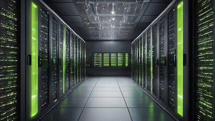 Cybersecurity data center servers
