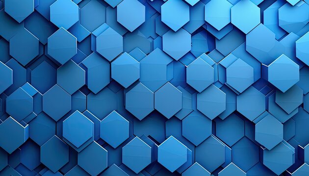 Electric blue hexagon backdrop radiates modern energy 🔷✨ Elevate your space with bold geometry and vibrant vibes #ContemporaryCool