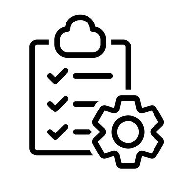 specification line icon