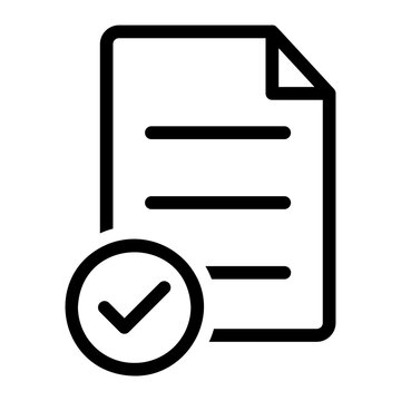 validation line icon