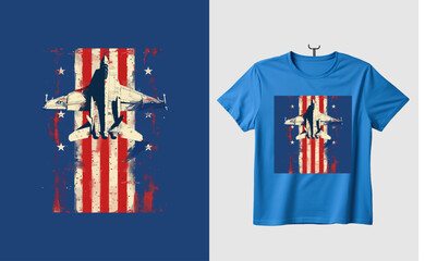 4th of july usa independence day tshirt design