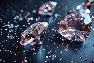 Exquisite Diamond Varieties: Hyper-Realistic Gemstone Ensemble