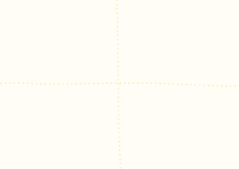 黄色の手描き点線分割フレーム