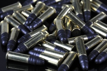 Heap of bullets for firearms 