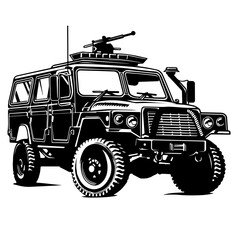 Armored Police Car