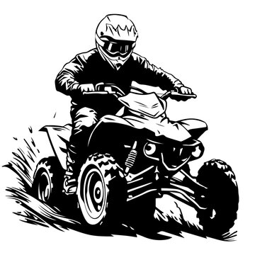 recommend clip art: Atv Motocross Racing