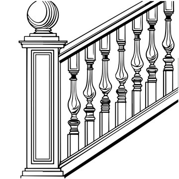 recommend clip art: Balustrade