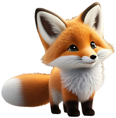 Obraz premium 귀여운 여우 캐릭터5