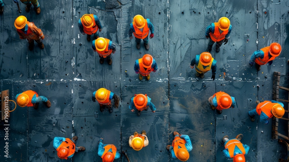 Poster encourage regular safety talks and toolbox meetings