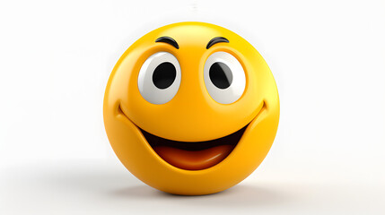 Fototapeta premium Wink Face Icon 3d