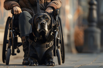 Unwavering Companions: Service Dogs Providing Unconditional Love and Support