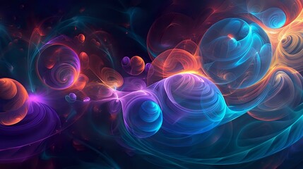 Fluid Motion: Captivating Digital Art with Dynamic Shapes and Seamless Transitions