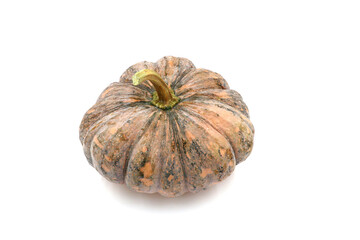 Kabocha squash isolated on white background