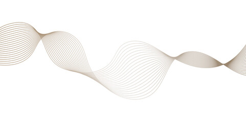 Template for science and technology presentation. Modern gradient flowing wave lines. Futuristic technology concept. Vector illustration