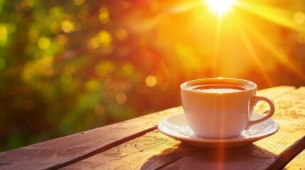 Good morning! Enjoy your day with a cup of coffee!