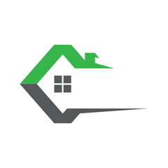 simple and elegant housing logo design