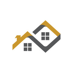 simple and elegant housing logo design