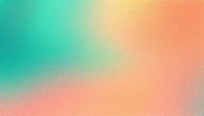 Summer Vibes: Orange Teal Green Pink Abstract Grainy Background Texture