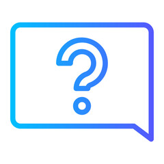 chat gradient icon