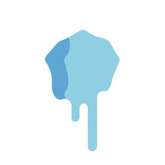 ICE icon vector graphics element silhouette sign symbol illustration on a Transparent Background