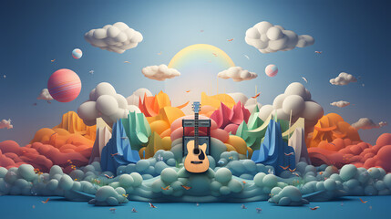 Music Festival Poster template