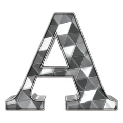 Number And Font 3D Render