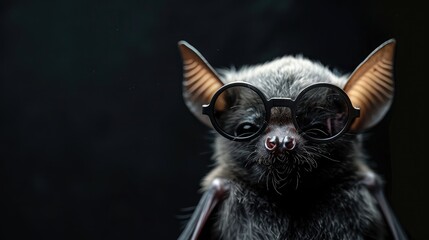banner background International Bat Appreciation Day theme, and wide copy space, for banner, UHD image
