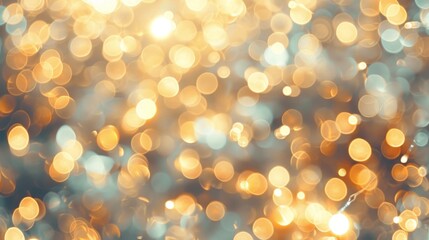 Blurry close-up of a light