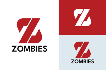 Logo ready elegant simple creative brand identity company corporate cafe fashion food initial letter Z word mark sign modern