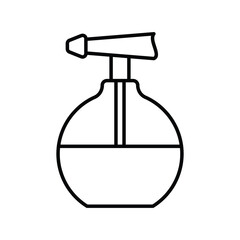 Fototapeta na wymiar water spray icon with white background vector stock illustration