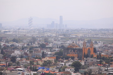 puebla skyline mexico