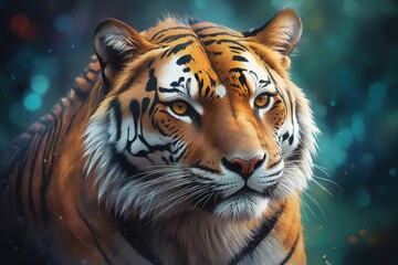 Naklejka premium Artistic background