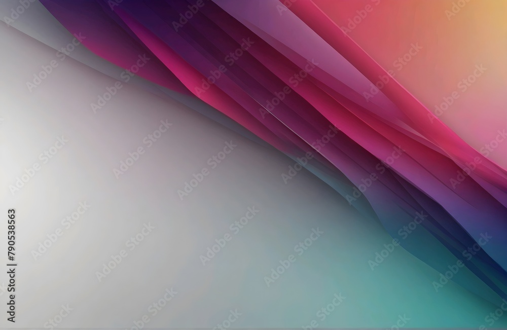 Fototapete abstract banner with gradient shapes,for background