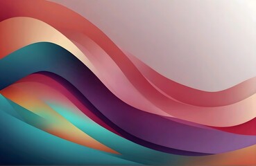 Abstract banner with gradient shapes,for background