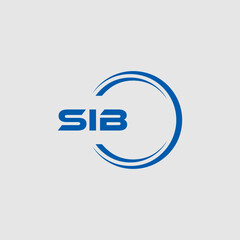SIB logo. S I B design. White SIB letter. SIB, S I B letter logo design. Initial letter SIB linked circle uppercase monogram logo. S I B letter logo vector design. top logo, Most Recent, Featured,