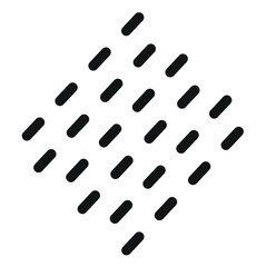 anti slip floor, mental texture. black icon on white background işaret ve nesneler