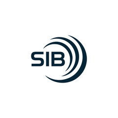 SIB logo. S I B design. White SIB letter. SIB, S I B letter logo design. Initial letter SIB linked circle uppercase monogram logo. S I B letter logo vector design. top logo, Most Recent, Featured,