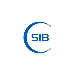 SIB logo. S I B design. White SIB letter. SIB, S I B letter logo design. Initial letter SIB linked circle uppercase monogram logo. S I B letter logo vector design. top logo, Most Recent, Featured,