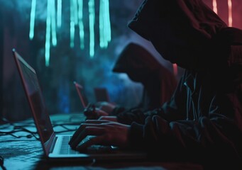 Mysterious Hacker in Action