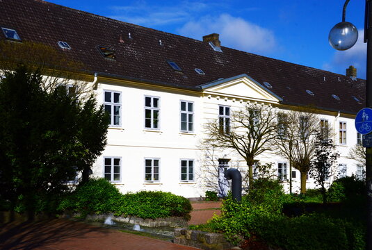 Historical Building in the Old Town of Eckernförde, Schleswig - Holstein